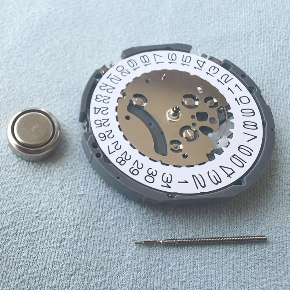 Japan Seiko VK63 VK63A High Accuracy Quartz Movement Chronograph Three Hands With Date Small Chronograph 24Hour Multifunctional