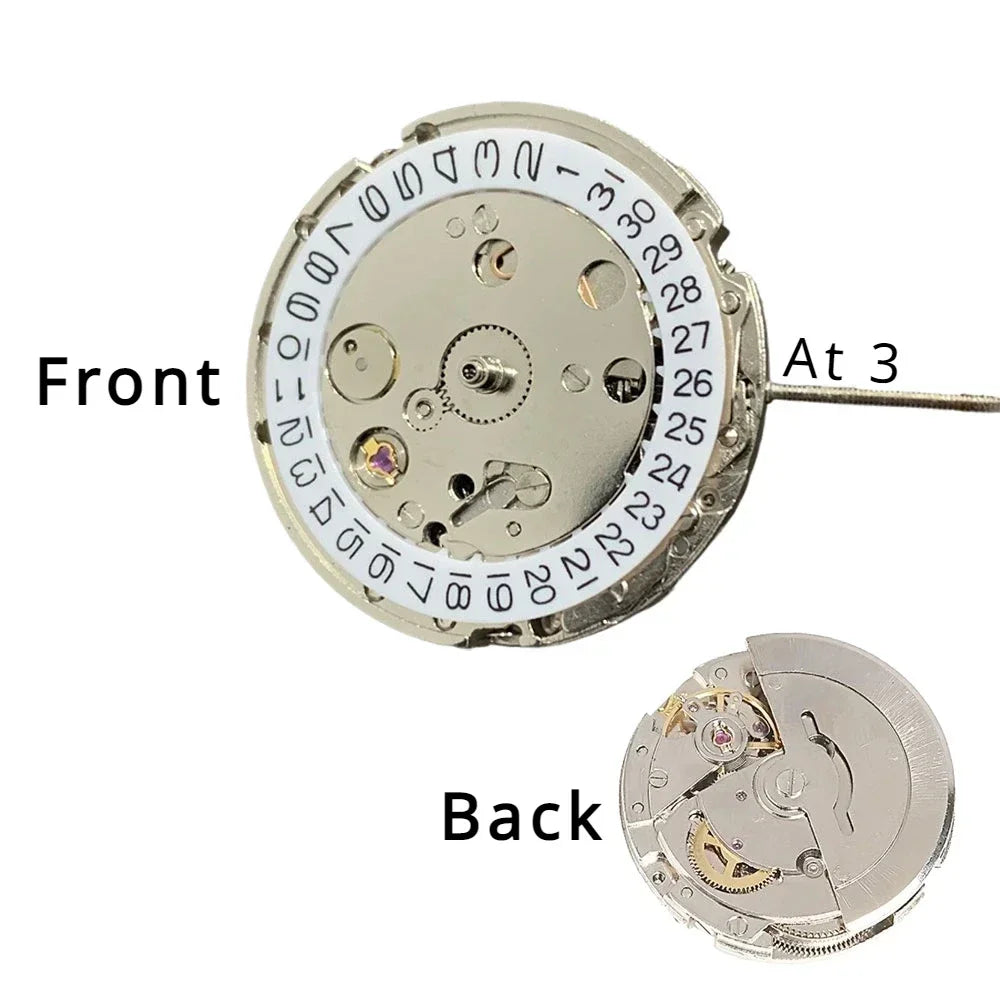 2813 Watch Movement Mechanical Movement 3 Hands Single Calendar Automatic For 2813 Watch Movement DG2813 Watch Repair Parts