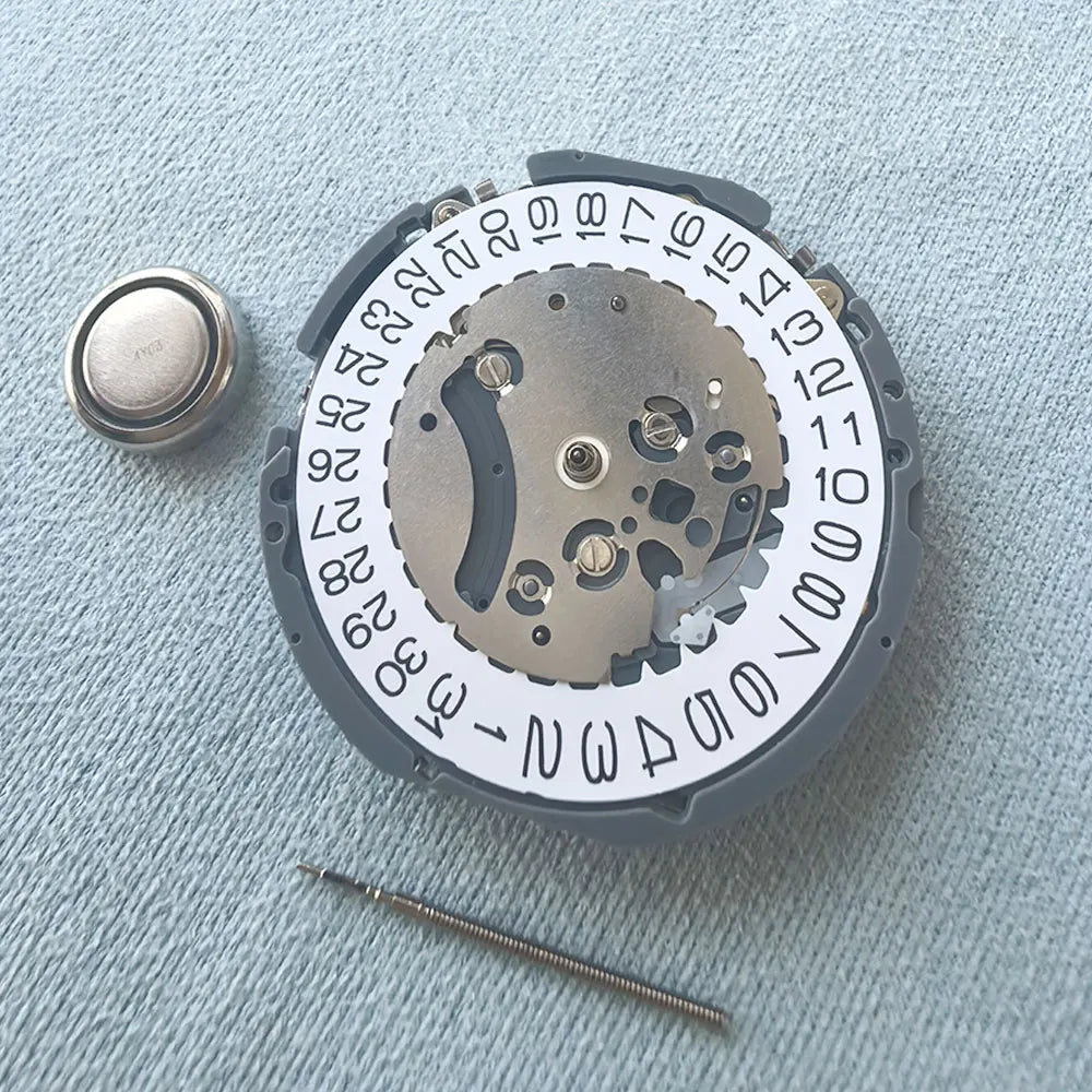 Japan Seiko VK63 VK63A High Accuracy Quartz Movement Chronograph Three Hands With Date Small Chronograph 24Hour Multifunctional