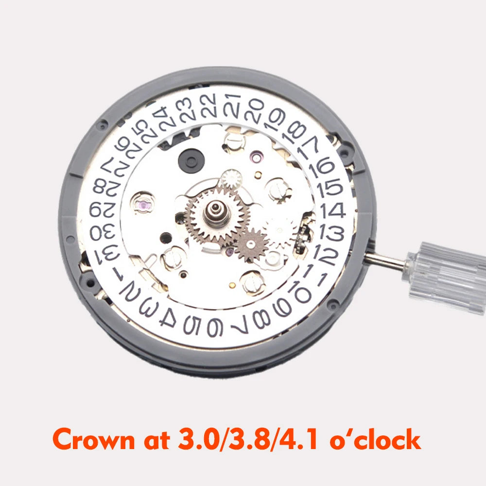 GMT NH34a NH34 Movement High Accuracy Mechanical Automatic Movt Black Gold Day Date Mechanical Wristwatches Watch Wrist For Men